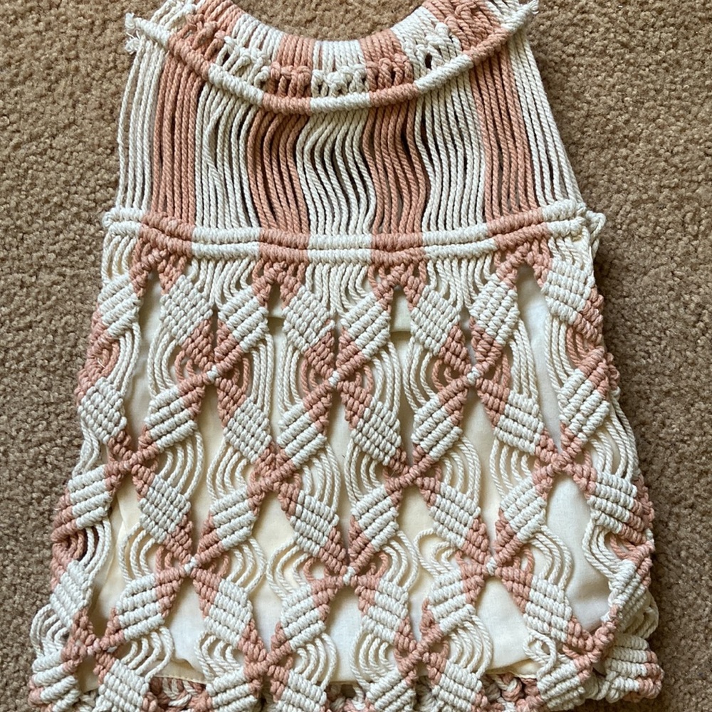 Macramé handbag - Cost plus world market - Picture 2 of 2